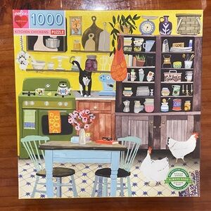 EEBOO Kitchen Chickens Puzzle - 1,000 Piece